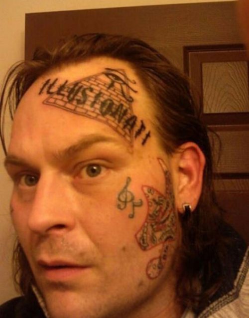 horrible tattoos regret 22 Tattoos that are more than a little regretable (37 Photos)